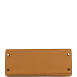 Pre-owned Hermes Kelly Sellier 28 Sesame Epsom Gold Hardware - Thumbnail View 6