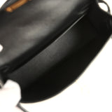 Hermes Kelly Sellier 20 Black Matte Alligator Gold Hardware
