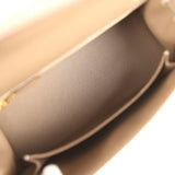 Hermes Kelly Sellier 25 Etoupe Epsom Gold Hardware - Thumbnail View 8
