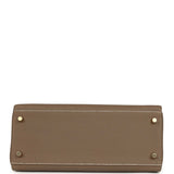 Hold Hermes Kelly Retourne 28 Etoupe Togo Gold Hardware - Thumbnail View 6