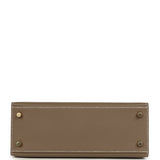 Hermes Kelly Sellier 25 Etoupe Epsom Gold Hardware - Thumbnail View 6