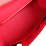 Pre-owned Hermes Kelly Sellier 28 Rose Extreme Epsom Gold Hardware - Thumbnail View 8