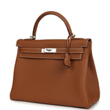 Hermes Kelly Retourne 32 Gold Togo Palladium Hardware - Thumbnail View 5