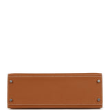 Hermes Kelly Sellier 32 Gold Epsom Palladium Hardware - Thumbnail View 6