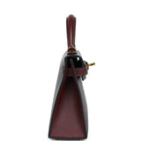Hermes Kelly Sellier 20 Rouge H Madame Gold Hardware - Thumbnail View 3