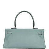 Vintage Hermes Shoulder Kelly 42 JPG Ciel Clemence Palladium Hardware