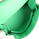 Hermes Kelly Retourne 25 Vert Comics Togo Palladium Hardware - Thumbnail View 8