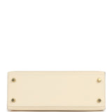 Hermes Kelly Sellier 25 Nata Epsom Gold Hardware - Thumbnail View 6