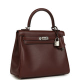 Hermes Kelly Retourne 25 Terre Cheri Palladium Hardware - Thumbnail View 2