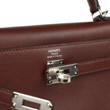 Hermes Kelly Retourne 25 Terre Cheri Palladium Hardware - Thumbnail View 7