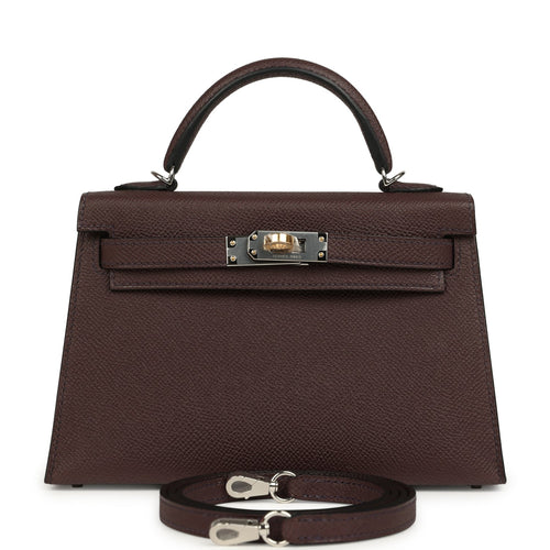 Hermes Kelly Sellier 20 Rouge Sellier Epsom Electrum Hardware