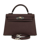 Hermes Kelly Sellier 20 Rouge Sellier Epsom Electrum Hardware