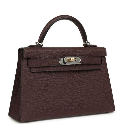 Hermes Kelly Sellier 20 Rouge Sellier Epsom Electrum Hardware