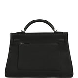 Hermes Kelly 42 Maxi Black Togo Palladium Hardware - Thumbnail View 3