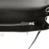Hermes Kelly 42 Maxi Black Togo Palladium Hardware - Thumbnail View 8