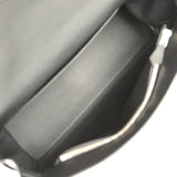 Hermes Kelly 42 Maxi Black Togo Palladium Hardware - Thumbnail View 9