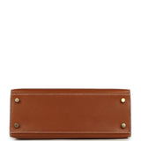 Hermes Kelly Sellier 25 Fauve Barenia Gold Hardware - Thumbnail View 6