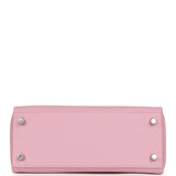 Hermes Kelly Retourne 25 Mauve Sylvestre Swift Palladium Hardware - Thumbnail View 6