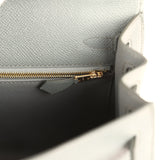 Hermes Kelly Sellier 25 Vert Amande Epsom Gold Hardware - Thumbnail View 9
