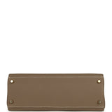 Hermes Kelly Retourne 32 Etoupe Togo Gold Hardware - Thumbnail View 6
