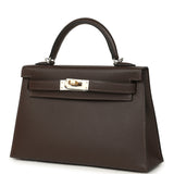 Hermes Kelly Sellier 20 Ebene Epsom Electrum Hardware - Thumbnail View 5