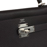 Hermes Kelly Retourne 28 Prunoir Clemence Palladium Hardware - Thumbnail View 7