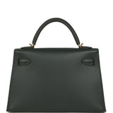 Hermes Kelly Sellier 20 Vert Mangrove Epsom Gold Hardware