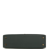 Hermes Kelly Sellier 20 Vert Mangrove Epsom Gold Hardware