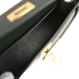 Hermes Kelly Sellier 20 Vert Mangrove Epsom Gold Hardware