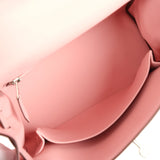 Hermes Kelly Retourne 25 Rose Sakura Swift Palladium Hardware - Thumbnail View 8