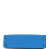 Hermes Kelly Sellier 20 Bleu Hydra Epsom Electrum Hardware - Thumbnail View 6