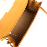Hermes Kelly Sellier 28 Sesame Epsom Palladium Hardware - Thumbnail View 8