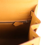 Hermes Kelly Sellier 28 Sesame Epsom Palladium Hardware - Thumbnail View 9