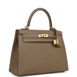 Hermes Kelly Sellier 25 Etoupe Epsom Gold Hardware - Thumbnail View 2