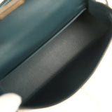 Hermes Kelly Sellier 20 Vert Rousseau Matte Alligator Gold Hardware - Thumbnail View 8