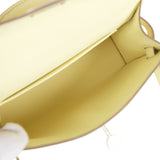 Hermes Kelly Sellier 20 Jaune Milton Epsom Palladium Hardware