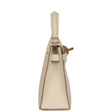 Hermes Kelly Sellier 20 Craie Epsom Gold Hardware - Thumbnail View 3