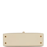 Hermes Kelly Sellier 20 Craie Epsom Gold Hardware - Thumbnail View 6