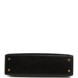 Hermes Kelly Sellier 20 Black Box Gold Hardware - Thumbnail View 6