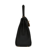 Hermes Kelly Retourne 25 Black Togo Permabrass Hardware Payment 2 for EC - Thumbnail View 3