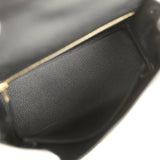 Hermes Kelly Retourne 25 Black Togo Permabrass Hardware Payment 2 for EC - Thumbnail View 8