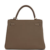 Pre-owned Hermes Kelly Retourne 28 Etoupe Togo Gold Hardware - Thumbnail View 4