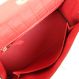 Pre-owned Hermes Kelly Retourne 25 Bougainvillea Matte Alligator Palladium Hardware - Thumbnail View 8