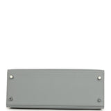 Hermes Kelly Sellier 28 Gris Pantin Epsom Palladium Hardware - Thumbnail View 6