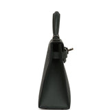 Hermes Kelly Sellier 20 Vert Fonce Epsom Palladium Hardware - Thumbnail View 3