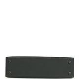 Hermes Kelly Sellier 20 Vert Fonce Epsom Palladium Hardware - Thumbnail View 6