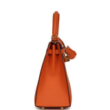 Hermes Kelly Sellier 25 Orange Epsom Gold Hardware - Thumbnail View 3