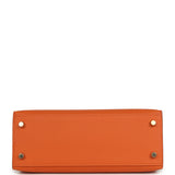 Hermes Kelly Sellier 25 Orange Epsom Gold Hardware - Thumbnail View 6