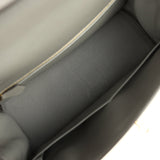 Pre-owned Hermes Kelly Retourne 28 Gris Meyer Evercolor Gold Hardware - Thumbnail View 8