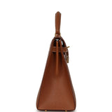 Vintage Hermes Kelly Sellier 32 Gold Epsom Gold Hardware - Thumbnail View 3